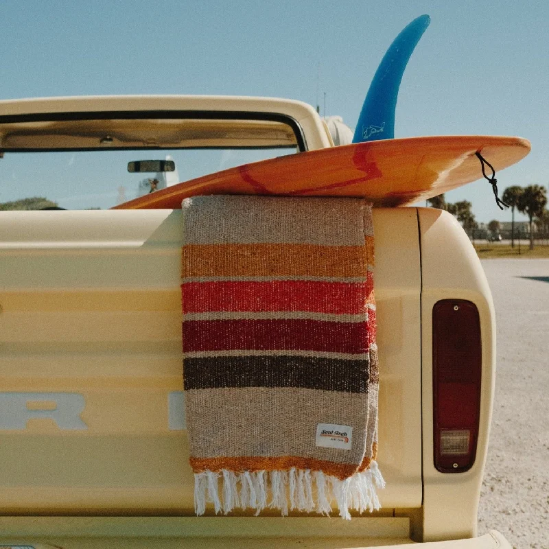 surfboards for fast, high-speed surfing-Dawn Patrol Throw | Handwoven Eco-Friendly Blanket