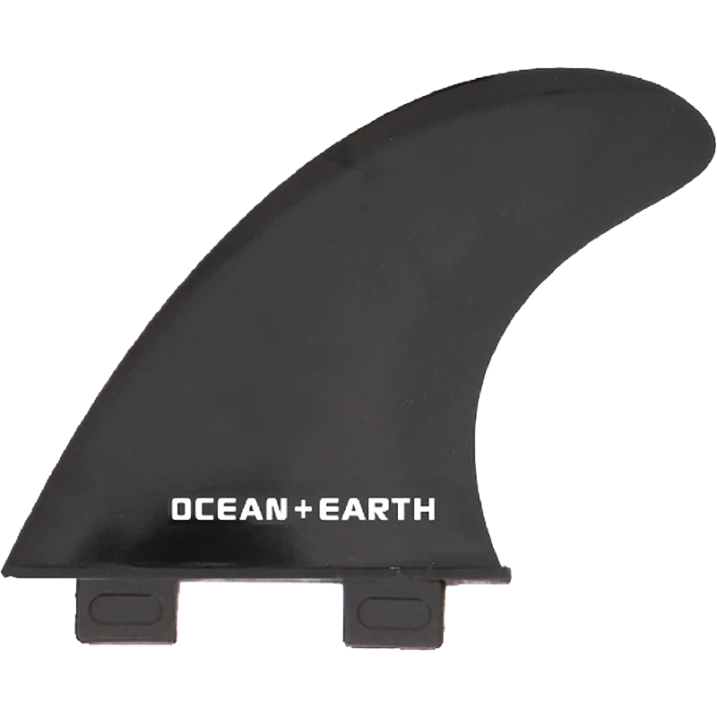 surfboards with great wave accuracy-Ocean and Earth Polycarbonate Thruster Surfboard FIN - FCS & Futures Compatible