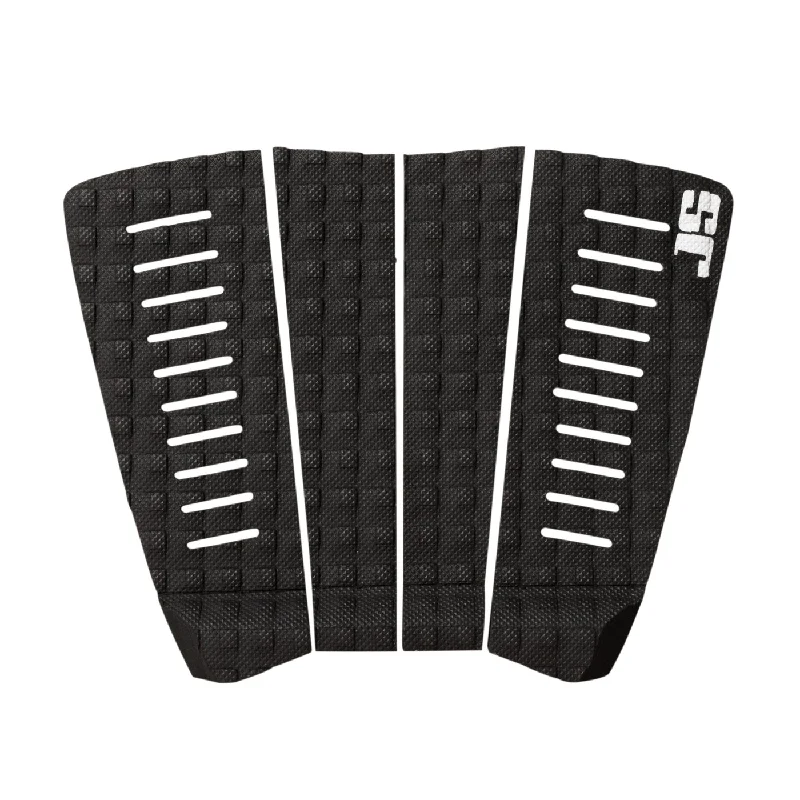 beginner-friendly surfboards-Deck pads - JS Industries - JS Baron Grip Black