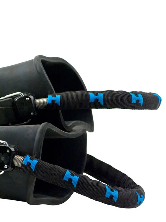 surfboards for fast, high-speed surfing-Halcyon Jet Fins Spring Straps