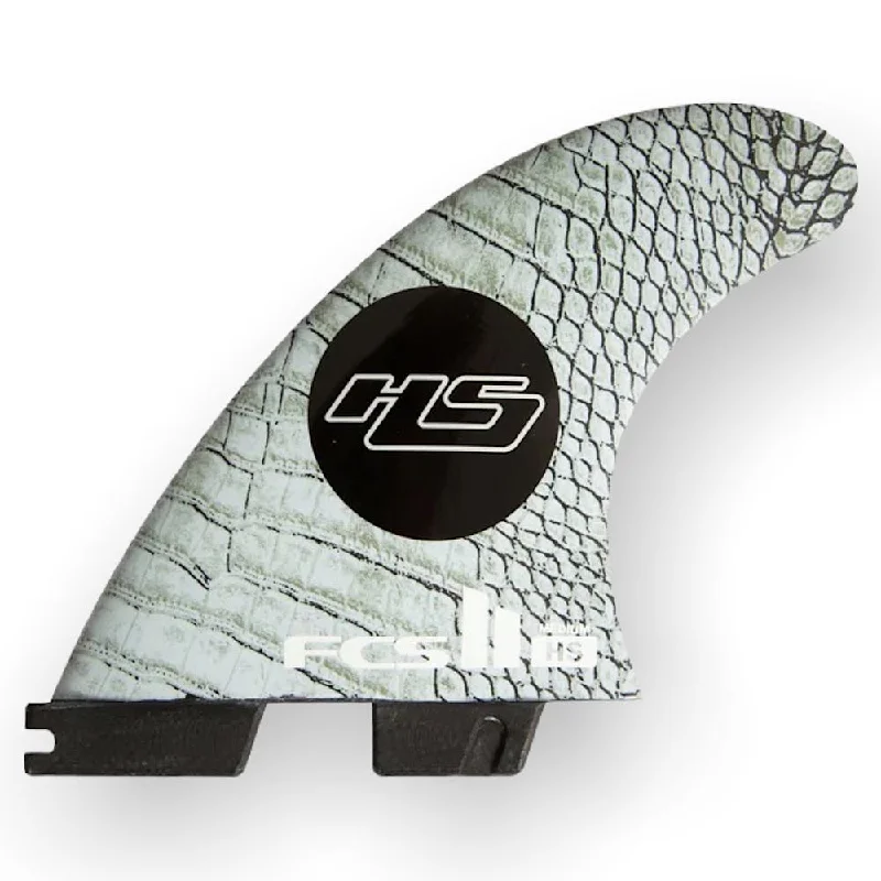 eco-friendly surfboards-FCS II HS PC Carbon Tri Quad Fin Set