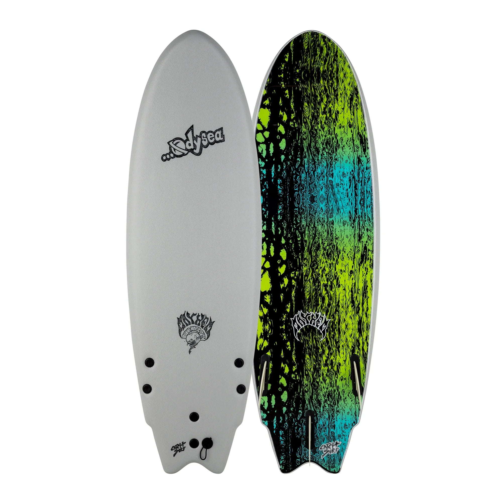 surfboards for small waves-ODYSEA X LOST RNF 5'11