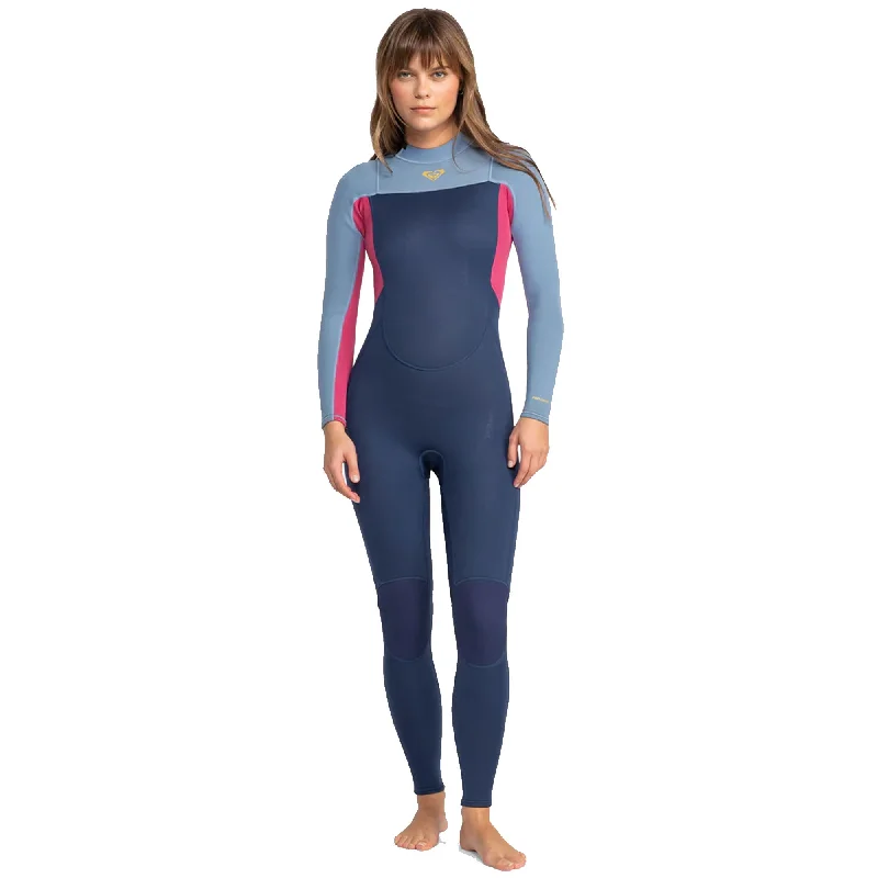 surfboards with high-performance shapes-Roxy Prologue 3/2mm Back Zip Women's Wetsuit - Dark Denim