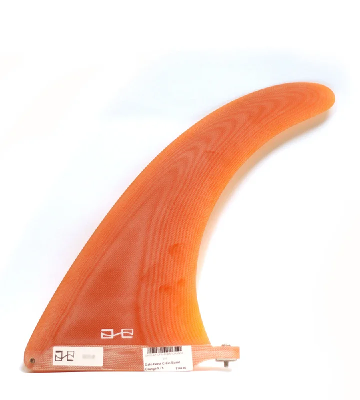 high-quality surfboards for long-lasting use-Gato Heroi C-Fin Burnt Orange 9.75