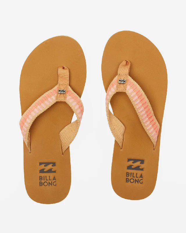 surfboards with advanced designs for professionals-Billabong Baja Women's Sandals - Orange Crush