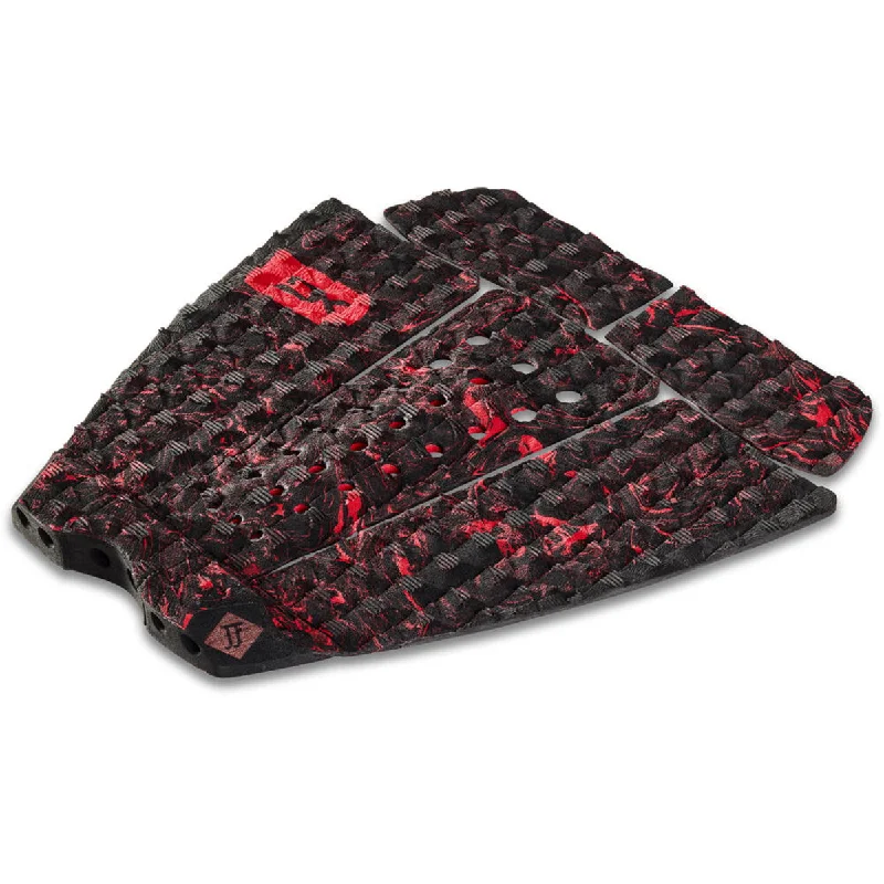 surfboards with high tail kick for pop-Deck pads - Dakine John John Florence Pro Pad - Red/Black