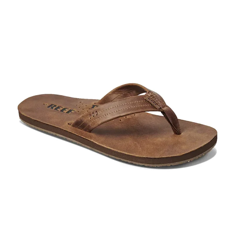 surfboards with lightweight and responsive designs-Reef Draftsmen Men's Sandals - Bronze Brown