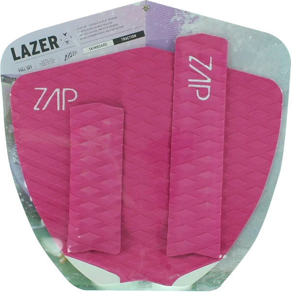 surfboards for handling choppy water-Zap Lazer Tail/Arch Bar Set Pink