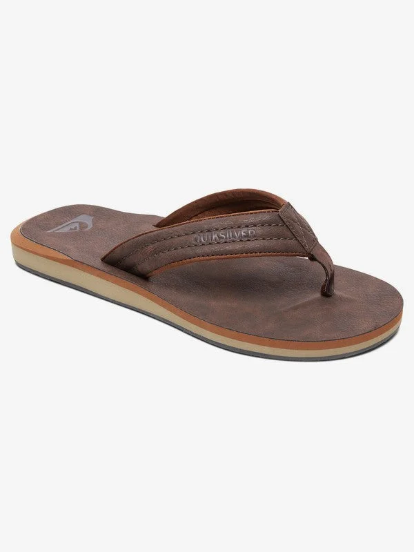 surfboards with minimal resistance for speed-Carver Nubuck Boys Sandals