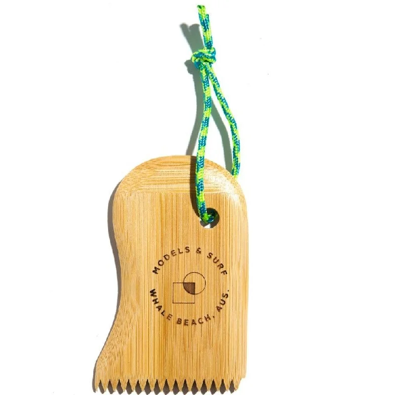 surfboards for pro-level maneuvers-Bamboo Wax Comb