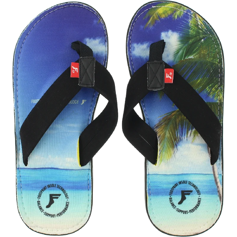 surfboards with better wave-catching ability-Footprint Kingfoam Orthotics Sandals Beach 6-6.5