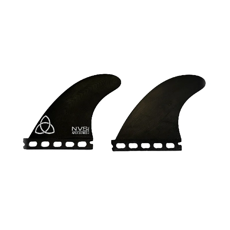 surfboards with improved fin placement-NVS Wakesurf Fin Set - Twin