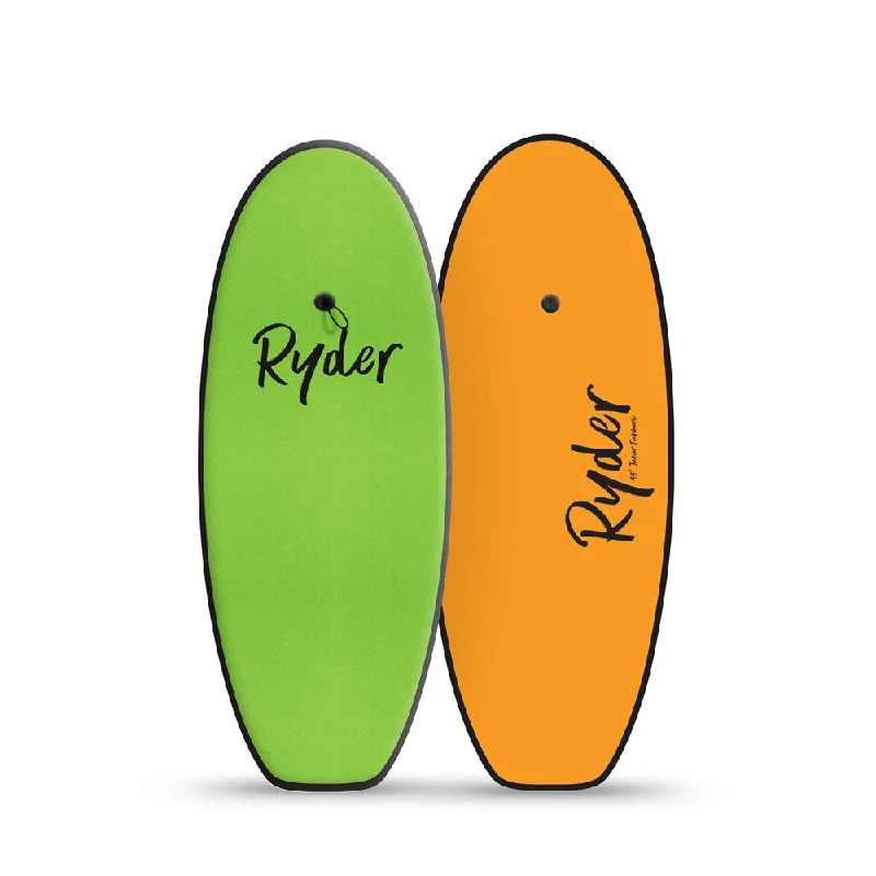 surfboards for fast, high-speed surfing-Ryder 44” | Junior Funboard - Apple Green