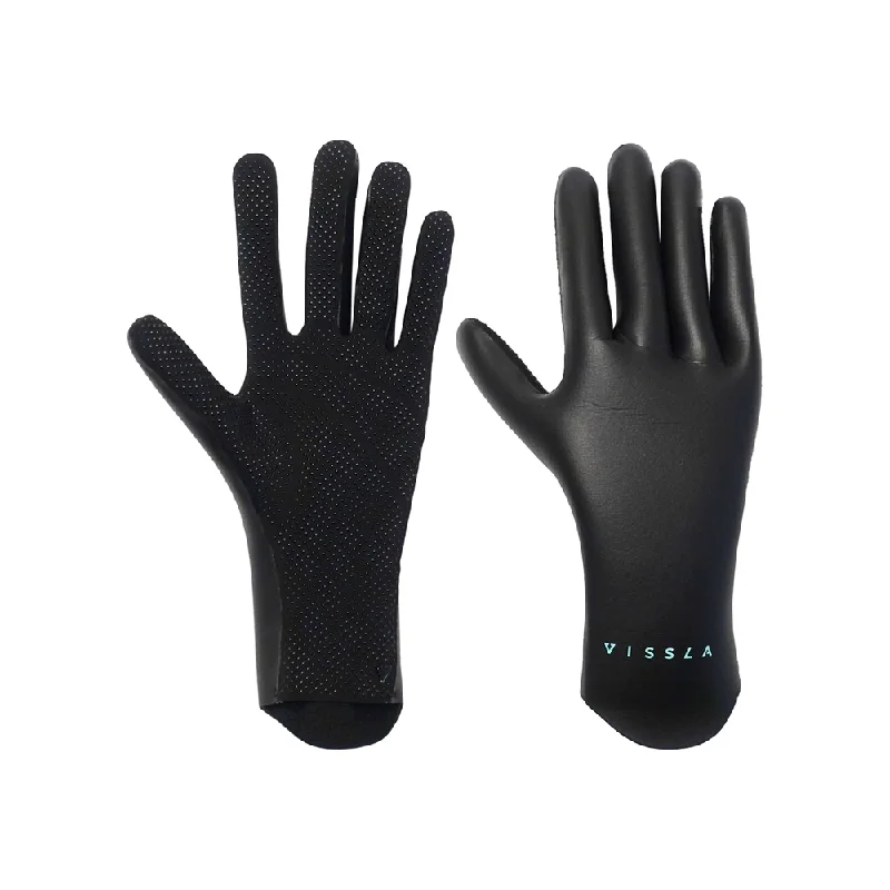 surfboards for high-speed rides-VISSLA HIGH SEAS GLOVES 1.5MM 2023