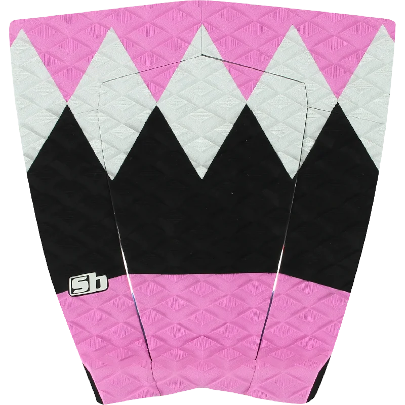 surfboards with advanced designs for professionals-SB Sticky Bumps Tatiana Weston Webb Traction Pink/Black/White