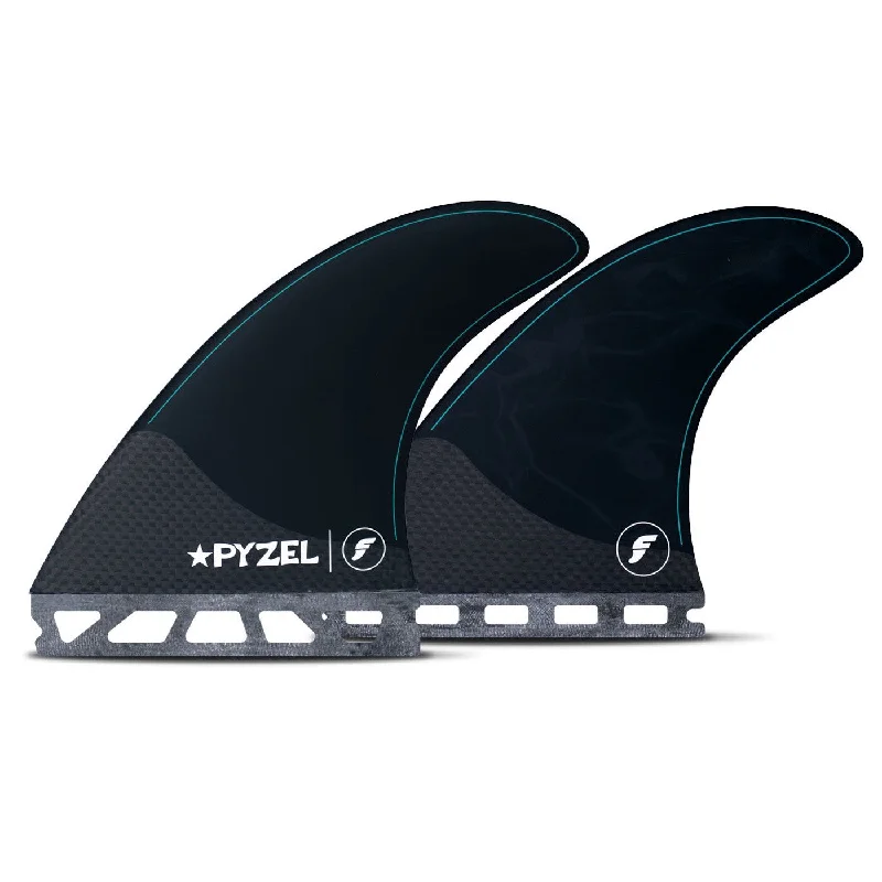 surfboards with soft-top construction for safety-FUTURES PYZEL HONEYCOMB CARBON TRI/QUAD M