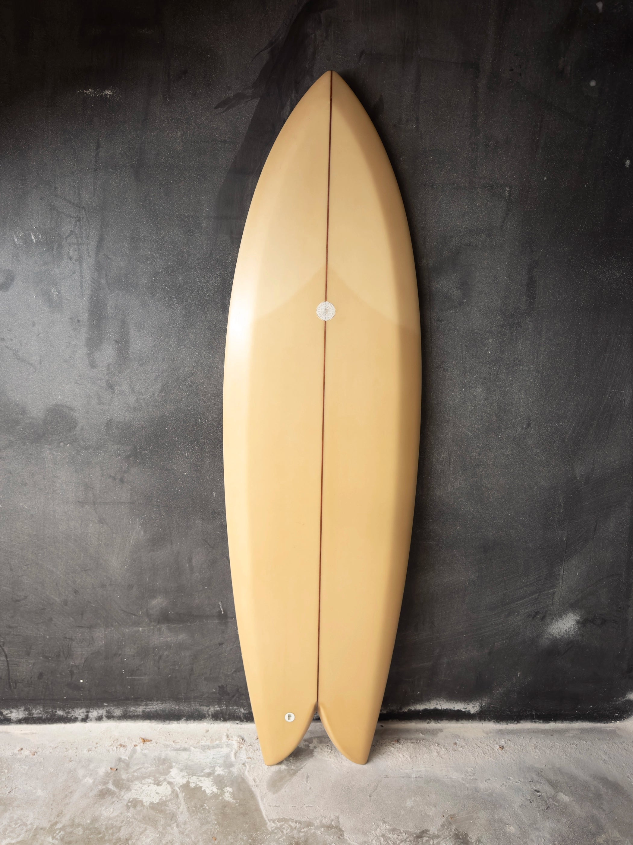 surfboards for quick bottom turns-Eagle Sword | 5’11” FDK Mark 2 Tan Surfboard