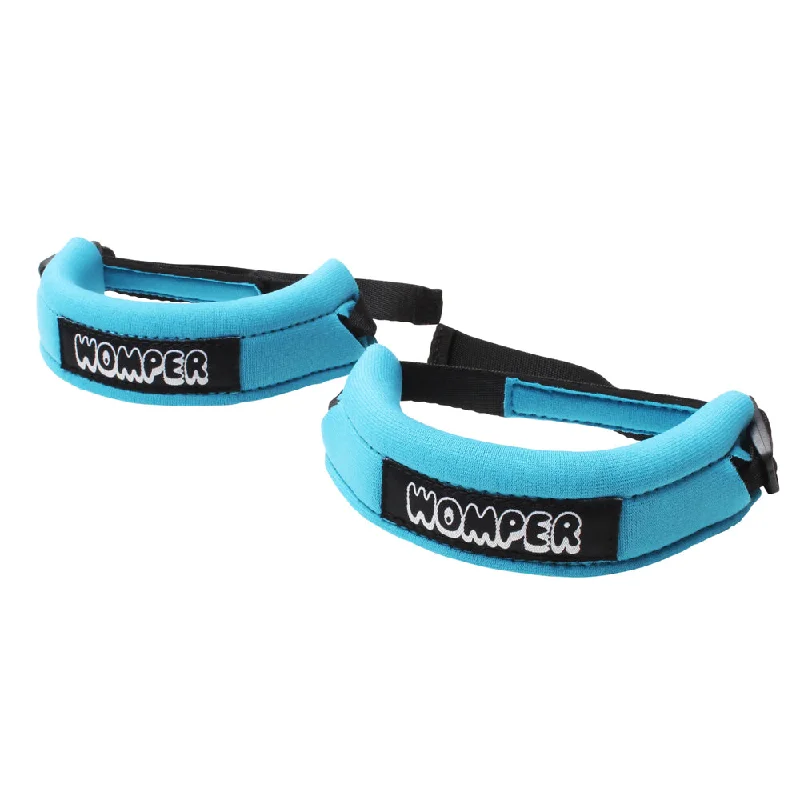 surfboards with low drag for higher speed-Womper - Pro-Master Fin Straps - Blue