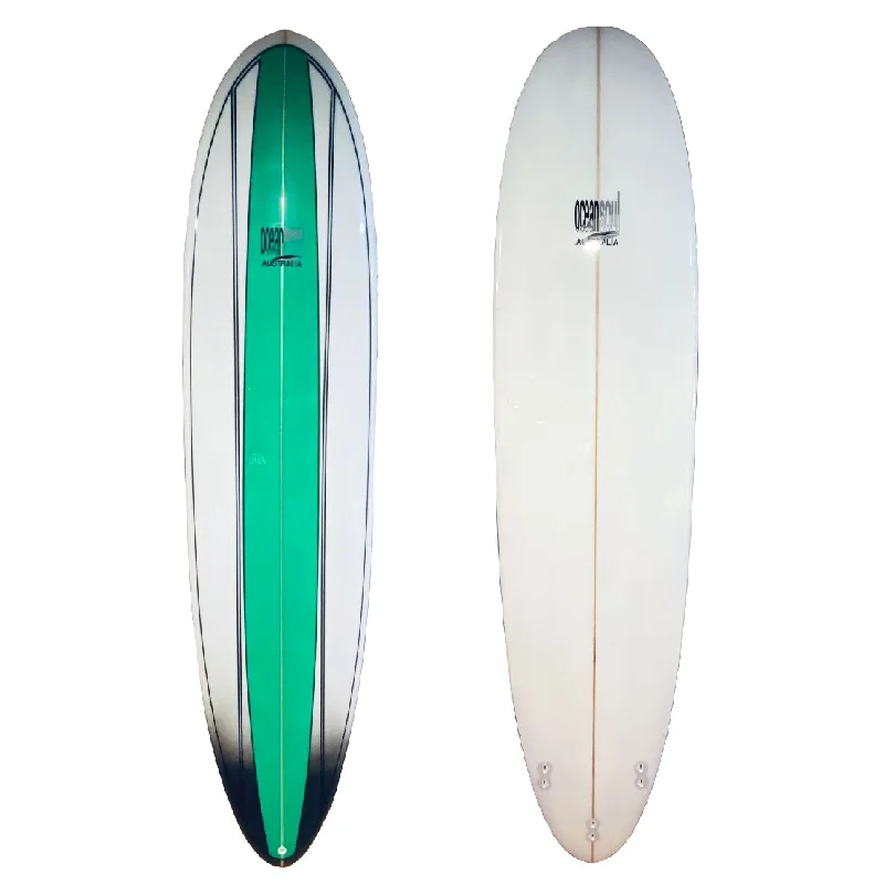 surfboards with efficient paddling for long waves-Ocean Soul Surfboard Malibu