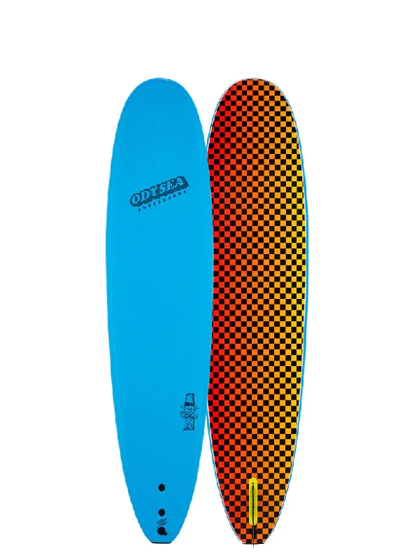 surfboards with great rail control-Odysea 8'0" Plank Single Fin Blue