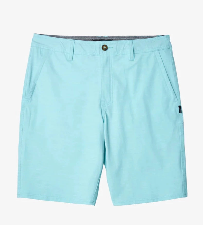 high-quality surfboards for long-lasting use-Oneill Locked Slub Men's Hybrid Shorts 20" - Turquoise