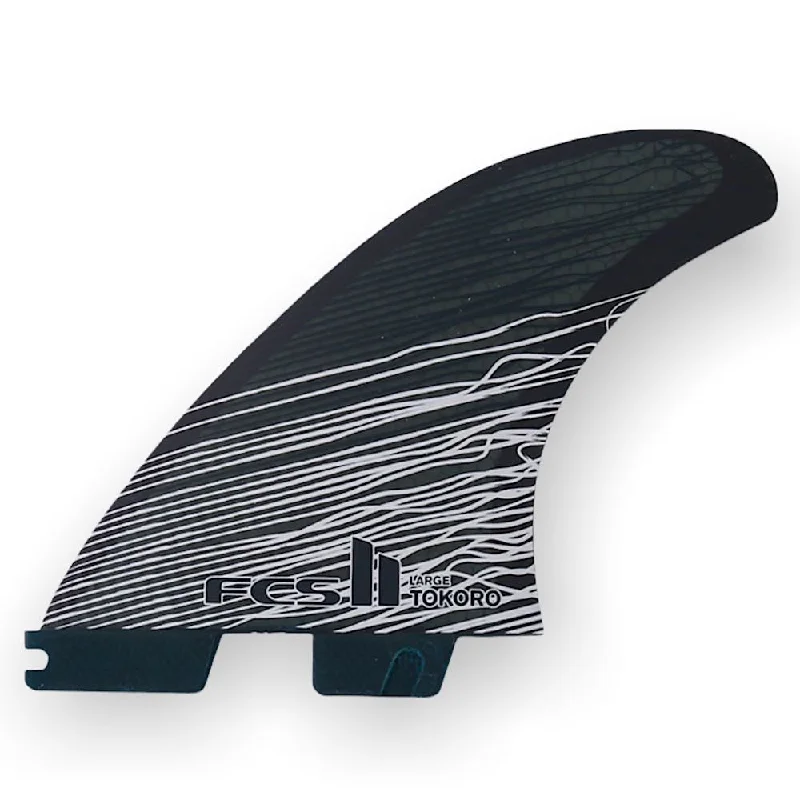 surfboards with carbon fiber reinforcement-FCS II Tokoro PC Tri Fins