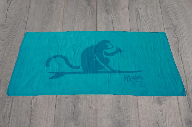 surfboards for long rides-Ryder Towel Turquoise