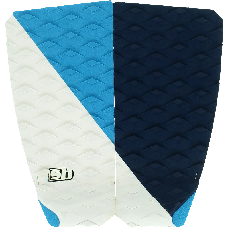 surfboards for deep water riding-SB Sticky Bumps Rastovich 2 Traction Blue/White