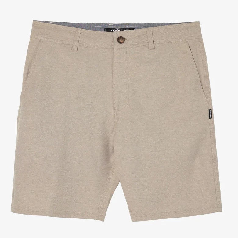 surfboards for deep-water waves-O'neill Reserve Light Check 19" Shorts - Dark Khaki