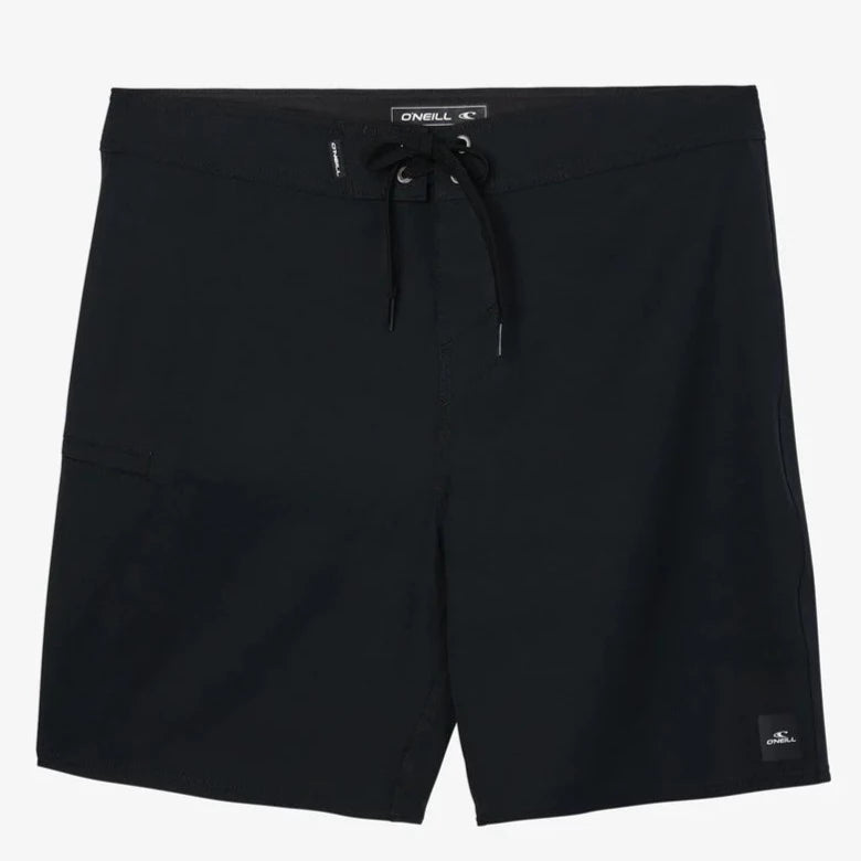 performance surfboards for tricks-O'Neill Hyperfreak Heat Solid 19" Boardshorts - Black