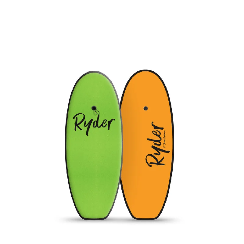 surfboards with high-performance shapes-Ryder 37” | Junior Funboard - Apple Green