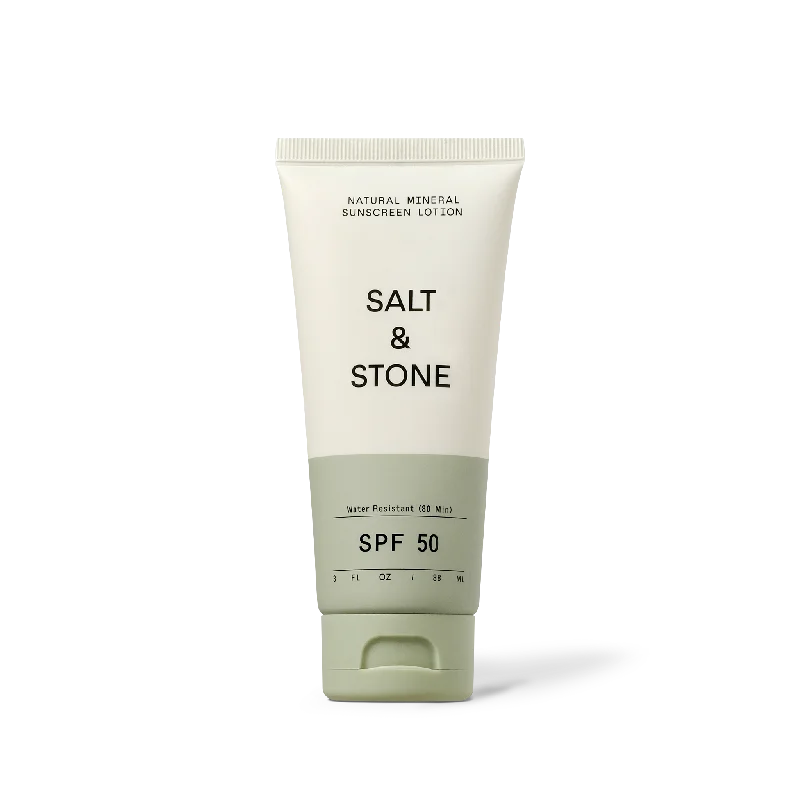 surfboards with adjustable fin setups-SALT & STONE ORGANIC SPF 50 SUNSCREEN LOTION 88ML