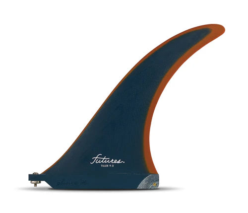 surfboards with advanced designs for professionals-Futures Tiller 9"(Cobalt/Rust)