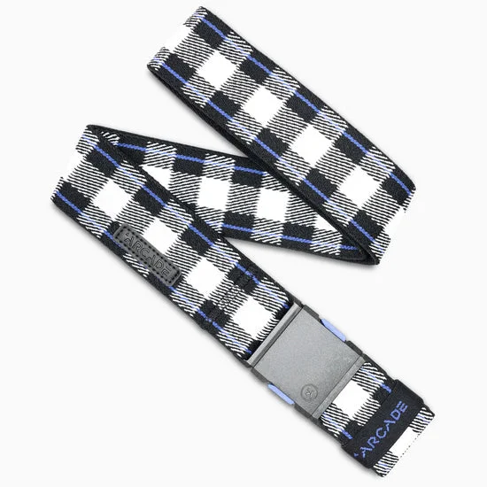 surfboards with high-performance shapes-Arcade Plaid - Cobalt/Black