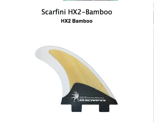 surfboards for quick bottom turns-Scarfini - HX2 Bamboo