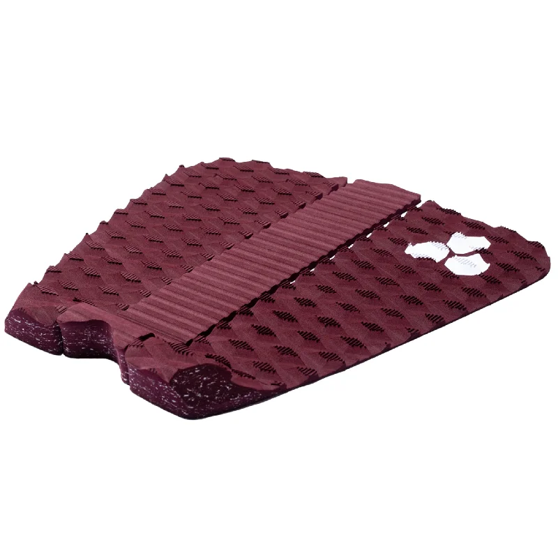 surfboards for all skill levels-Channel Islands Mikey February Traction Pad Merlot