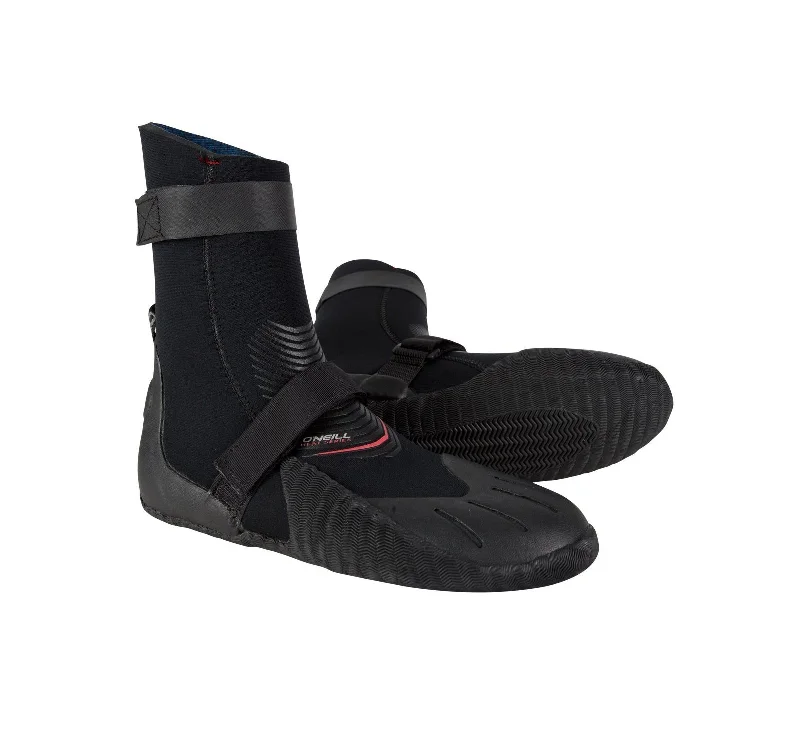 surfboards for smooth carving-O'Neill Heat Round Toe 3mm Men's Wetsuit Booties