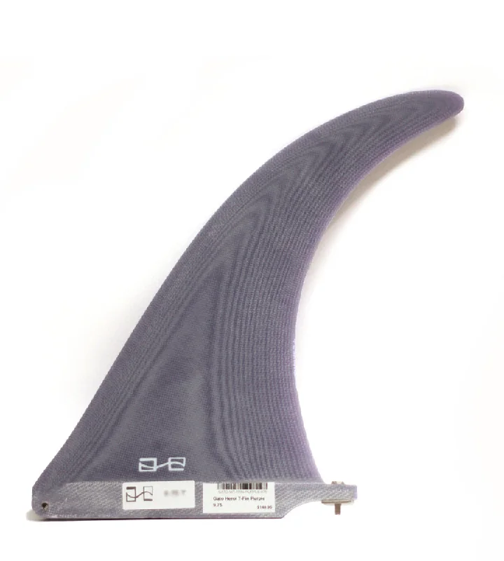 single-fin surfboards for smooth rides-Gato Heroi T-Fin Purple 9.75