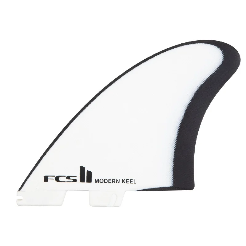 surfboards for relaxed cruising-FCS II JS MODERN KEEL PG M-L - BLACK/WHITE