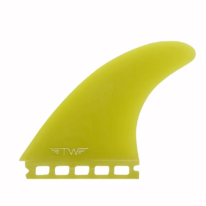 surfboards for maximum wave-catching efficiency-CAPTAIN FIN TYLER WARREN YELLOW FG FUTURES TRI/QUAD L