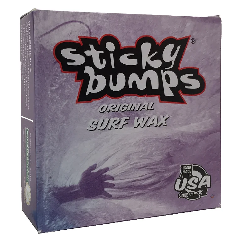 surfboards for deep bottom turns-Sticky Bumps Original Surf Wax - Cold