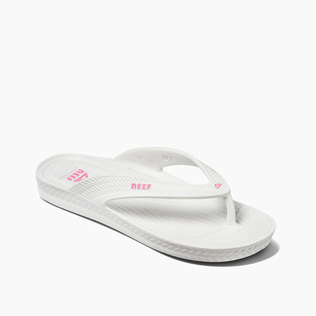 surfboards with minimal resistance for speed-Reef Water Court Women's Sandal - White