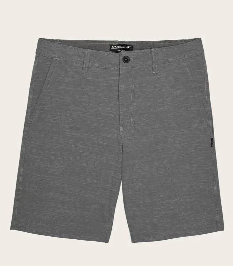 surfboards for fast turns-Oneill Locked Slub Men's Hybrid Shorts 20" - Grey