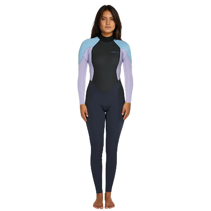 high-performance surfboards for professionals-O'Neill Women's Reactor II 3/2mm B/Zip Wetsuit - Sum22