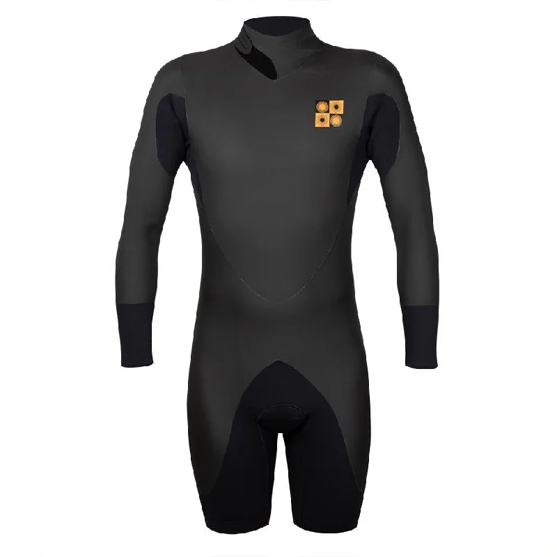 surfboards for long-distance paddling-Thalia Surf Be Positive Long Arm Spring Mens Wetsuit