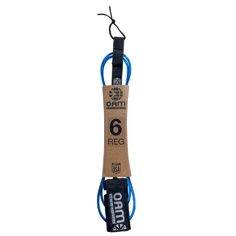 surfboards for freestyle maneuvers-OAM 6' Regular Leash