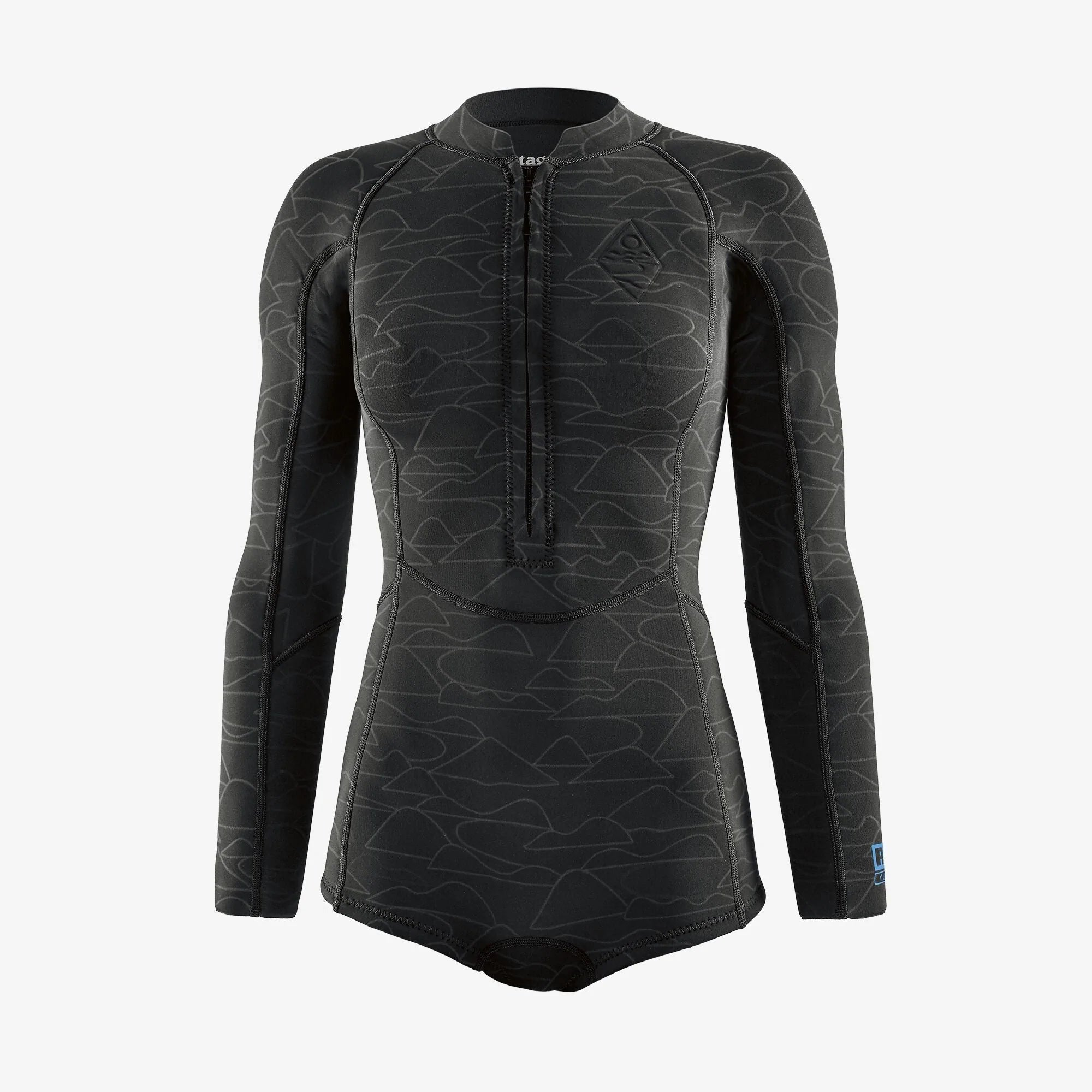 surfboards with improved wave entry-PATAGONIA WOMENS R1 LITE YULEX L/SL SPRING 2023