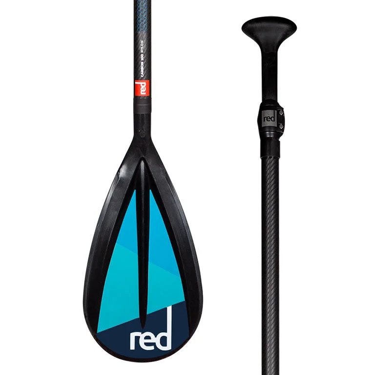 best surfboards for all-around use-SUP paddles - Red Paddle - Red 100 Carbon Nylon 3pc Cam Lock