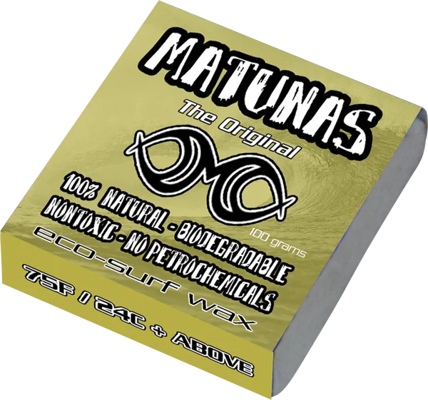 surfboards for heavy swells-Matunas Tropical Wax -Single Bar