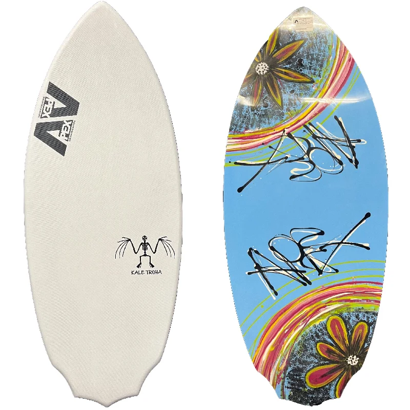 surfboards with well-balanced volume-Apex 54" E-Glass Kale Batwing White